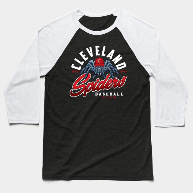 Cleveland Spiders Baseball T-Shirt by MindsparkCreative